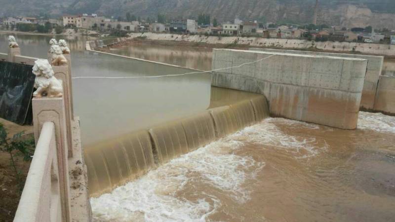 Gansu gas shield dam 2014