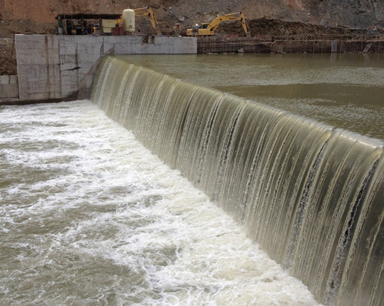 Guangdong gas shield dam 2016